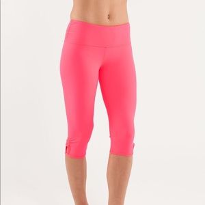 Lululemon Crop Pink Legging
